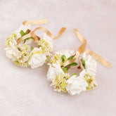 Handcrafted White Floral Hand Jewellery